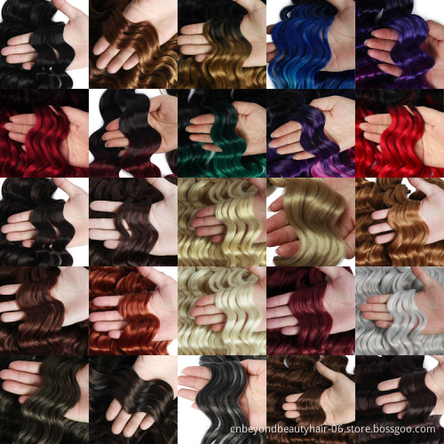 Deep Wave Twist Crochet Hair Synthetic Braiding Hair Extensions Deep Twist